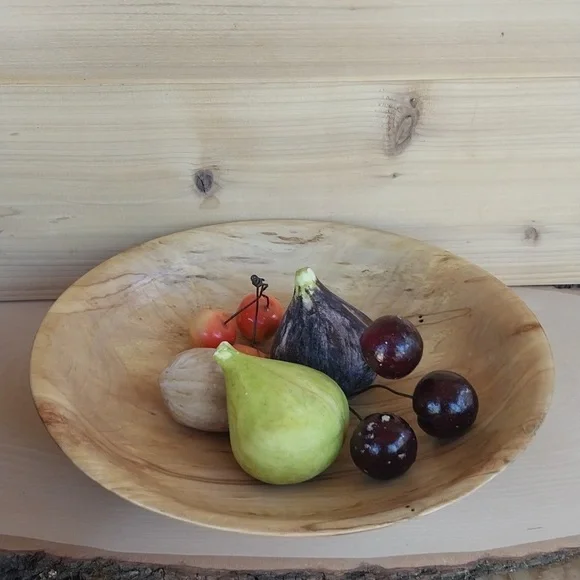 Italian Alabaster Hand Painted Cherry Bunch Realistic Stone Fruit Carved Vintage - Picture 7 of 8